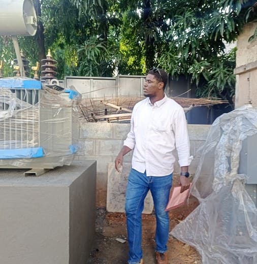 Equipment inspection on site before installation