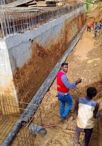 Underground route coordination on site