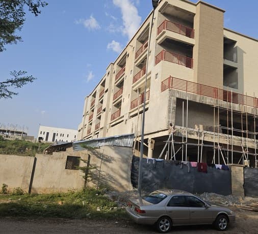 Jahi Mall multi-storey development under construction